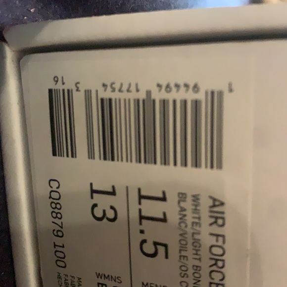 Air Force 1 react QS SIZE11.5 - Picture 12 of 12